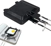 Foldable Sandwich Maker | Non Stick Breakfast Frying Pan | Portable Sandwich Skillet | Baking Pan for Indoor & Outdoor | Frying, Foldable Loaf, Non Stick Baking for Indoor