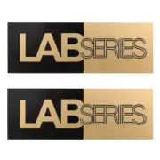 LabSeries Logo Badge Custom Made Aluminum Self Stick 127mm(5")X44mm(1.73")
