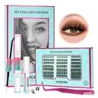 Lash Clusters Kit 144 PCS Eyelash Clusters DIY Lash Extension Kit Lashes Clus...