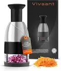Slap Chop Manual Hand Chopper - Versatile Food Dicer, Vegetable Slicer and Onio