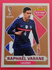Brazil version 2022 Panini Extra Sticker World Cup Qatar - Raphael Varane bronze