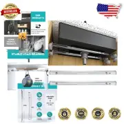 Rust-Proof Undermount Sink Bracket Kit - Space-Saving Support for Kitchen & Bath