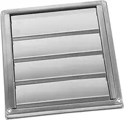 SOESFOUFU Dryer Vent Cover Outdoor Louvered Ventilation System Rainproof and Mouse Design for Efficient Airflow Dryers and Range Hoods