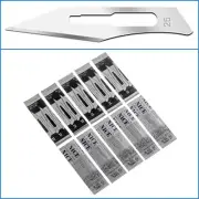 10pcs Carbon Steel No. 25 Sealed Sterile Scalpel Blades Modelling Craft Tool