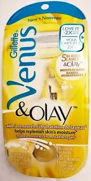 Gillette Venus & Olay Razor ( 1 Cartridge + Shower Hook)