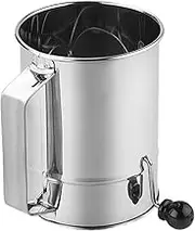 Hand Sifter for Baking - Icing Sugar Sifter Powdered | Hand Cup Sifter, Powdered Sugar Sifter, Stainless Steel Flour Strainer for Baking Cakes, Pastries, Pies, Cupcakes and Desserts