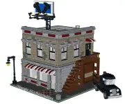 Custom Modular Building Corner Hardware Store INSTRUCTIONS ONLY!!