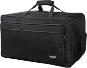 ITHWIU Speaker Bag 15 Inch with Thickened Sponge for Compact 15" Speaker Cabinets; Heavy-Duty Fits QSC K15, Yamaha DXR15 and more (IT-TOTE15), Black