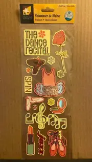 American Traditional Design Shimmer & Shine Stickers *Sporty Girl Dance* ST-1367