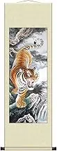 Photo Canvas Silk Scroll Painting Asian Wall Decor Beautiful Chinese Art Oriental DecorDecorative painting ｜Chinese painting ｜Scroll painting by Wall decoration A