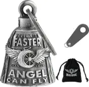 Motorcycle Bells for Bikers Guardian Angel Gremlin Bells for Motorcycle Rider Key Chain fo