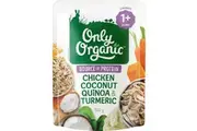 Only Organic Chicken Coconut Quinoa & Tumeric 220g