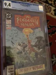 CGC 9.4 Forgotten Realms #1 CGC 9.4 White Pages Based on the TSR