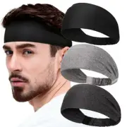 Hair Head Band Sweatband Headband Stretch Men Women Wrap Elastic Sports Yoga Gym