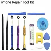 LCD Opening Repair Tool Kit For IPhone 7 8 XS XR 11 12 13 Pro Max SE Pry Tweezer