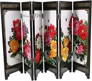 Mini Chinese Screen Folding Screen Home Decor Rustic Decor Small Coffee Table Ornaments Sculptures Miniature Room Dividers Desk Topper