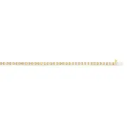 Luminesce Lab Grown 5 Carat Diamond Tennis Bracelet in 9ct Yellow Gold