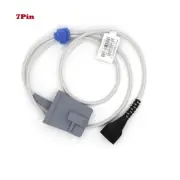 1* Reusable Blood Oxygen Probe Oxygen Sensor Spo2 fit for NONIN 7Pin Adult.