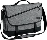 Messenger Bag for Men,VASCHY Water Resistant 14/15.6/17in Laptop Satchel Crossbody Shoulder Bag for Work,School,Business