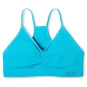 Champion Girls C9 Seamless Cami Sports Bra Size M Color Costume Blue