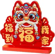 Chinese New Year Centerpieces - New Year Table Signs,2025 Chinese New Year Decoration Table Centerpieces Ornament Supplies For New Years