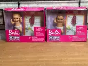 Barbie Skipper Babysitters Baby 2x Lot, Brown & Blonde Dolls, We Ship Daily USPS