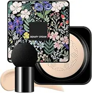 Air Cushion Cc Cream - mushrom headd Foundation - Moisture Oil-Control Makeup Cosmetics Bb Cream - Moisturizing Brightening Pigment Liquid Foundation, Air Cushion Cream Foundation Cover Makeup