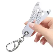 Precise Thread Size Checker Keychain Creative Bolt Size Checker Keychain