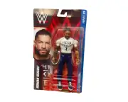 WWE Roman Reigns Action Figure, Posable 6-inch Collectible for Ages 6 Years Old