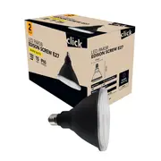 Click PAR38 ES LED 1500lm Warm White 15W Globe - 2 Pack
