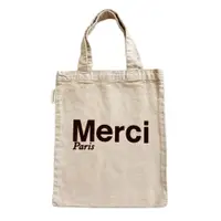 在飛比找誠品線上優惠-MERCI Merci Paris Tote Bag 棉質迷