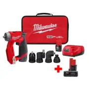 12-Volt Lithium-Ion Brushless Cordless Interchangeable 3/8 inch Drill Driver Kit