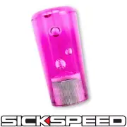PINK BUBBLE SHIFT KNOB MANUAL SHORT THROW GEAR SELECTOR SHIFTER 4" 12X1.75 S21