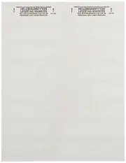 Laser Tag Label Self-Laminating 1x.5x1.33in 56-Sheet PET Wht (Pack of 1)