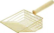 ERINGOGO Stainless Steel Cat Litter Scoop with Fine Mesh Shovel Efficient Cleaning Tool for Easy Clumping Removal Comfortable Grip Handle for Space Saving Storage