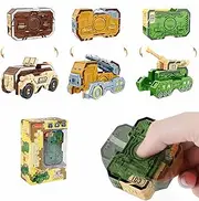 Deformable Fidget Toy，Military-Themed Fidget Spinner，Novel Fidget Toys，Figette Spinners That Feel Comfortable，Fidget Spinners for Adults，Exciting ADHD Toy，Novel Stress Relief Gifts