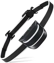 MASBRILL Small Dog Bark Collar - Humane Stop Barking Collar with Vibration Beep, No Shock or Spikes, Black