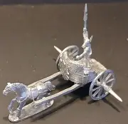 15mm Fantasy Wood Elf Assault Chariot with Horse (1 Chariot & Crew)