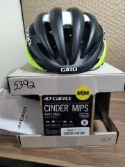 Giro Cinder Mips Cycling Helmet Adult Small Matte Black Fade Highlight Yellow