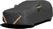 Hail-Proof Car Cover for Aud SQ5 2025,Outdoor Hail Protection Car Tarpaulin, Add Cotton, Thicken,dustproof, Waterproof LLCDZR(05)