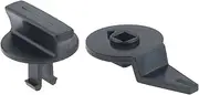 1 Set Plastic Auto Trunk Lining Locking Bolts Fits for 1J0867467 3C9867467 1J0867468 3C9867468 1T0867468 Car Accessories(Black)