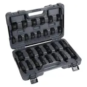 Typhoon 72506 - Socket Set Standard & Deep - 1/2" Drive 28 Piece Metric