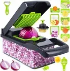 15 in 1 Vegetable Chopper Onion Chopper Mandolin Slicer Food Chopper Slicer Dici