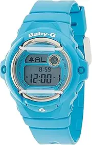 [Casio] BG169R-2B Womens Blue Digital Watch with Blue Band