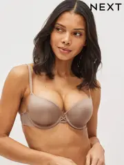 Praline Nude Push-Up Triple Boost Plunge Bra A-DD (U89171) | $38