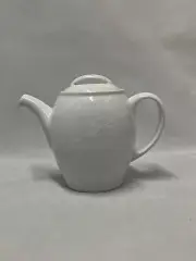 Denby White Tract Teapot with Lid - New