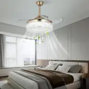 LED Ceiling Fan Ceiling Fan with Remote, Adjustable LED Ceiling Light Fan NEW！