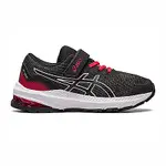 ASICS GT-1000 11 PS [1014A238-008] 中童 運動鞋 跑步 輕量 舒適 緩衝 黏帶扣 黑紅