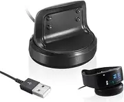 ELASO USB Charging Cradle Charger Cable Compatible with Samsung Gear Fit 2 Pro SM-R365 Smart Watch & Samsung Gear Fit2 SM-R360 EP-YB360 Smart Watch