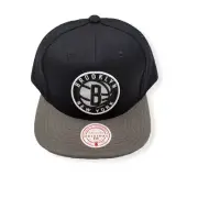 Mitchell & Ness Brooklyn Nets Team 2 Tone 2.0 Adjustable Snapback Hat Cap